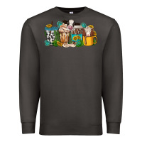 Smoke western cow coffee cup Premium Sweatshirt - texasbilliewilder