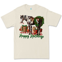 Bone happy holidays mustang horse Premium Tee - LillyAllenDesigns