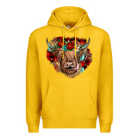 Lemon christmas cow gemstone Premium Hoodie - JahusDesignShop