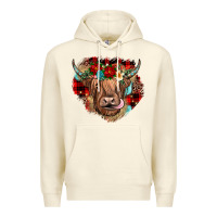 Sandshell christmas cow gemstone Premium Hoodie - JahusDesignShop
