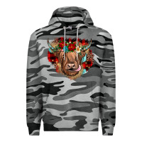 Slate Camo christmas cow gemstone Premium Hoodie - JahusDesignShop