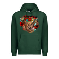 Sports Green christmas cow gemstone Premium Hoodie - JahusDesignShop