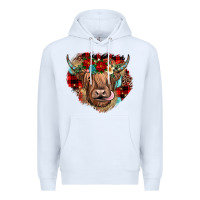 White christmas cow gemstone Premium Hoodie - JahusDesignShop