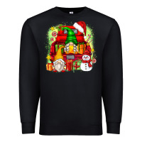 Christmas Gnome Truck Premium Sweatshirt | Teevron