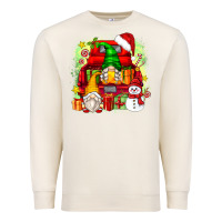 Sandshell christmas gnome truck Premium Sweatshirt - Zillion Design Studio