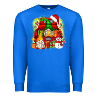 True Royal christmas gnome truck Premium Sweatshirt - Zillion Design Studio