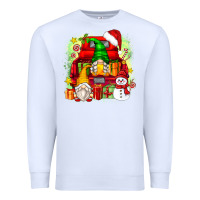 White christmas gnome truck Premium Sweatshirt - Zillion Design Studio