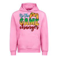 Fuchsia Pink Be the game changer Urban Hoodie - JahusDesignShop