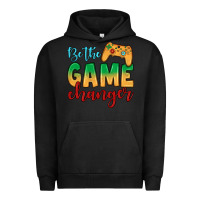 Pigment Black Be the game changer Urban Hoodie - JahusDesignShop
