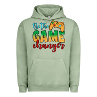 Pigment Oil Green Be the game changer Urban Hoodie - JahusDesignShop