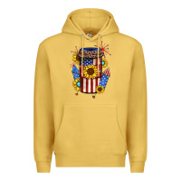 Antique Gold 4th of july coffee cup Premium Hoodie - JahusDesignShop