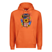 Carrot 4th of july coffee cup Premium Hoodie - JahusDesignShop