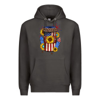 Smoke 4th of july coffee cup Premium Hoodie - JahusDesignShop