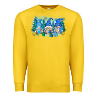 Lemon snowman gnome Premium Sweatshirt - Zillion Design Studio