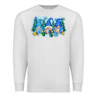Oatmeal Heather snowman gnome Premium Sweatshirt - Zillion Design Studio