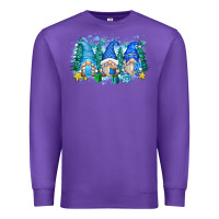 Purple snowman gnome Premium Sweatshirt - Zillion Design Studio