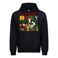 Black have yourself a mooey little christmas Urban Hoodie - AdoDesignShop