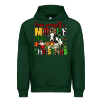 Forest Green have yourself a mooey little christmas Urban Hoodie - AdoDesignShop