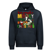 Navy have yourself a mooey little christmas Urban Hoodie - AdoDesignShop