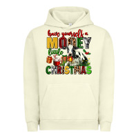 Pigment Pistachio have yourself a mooey little christmas Urban Hoodie - AdoDesignShop