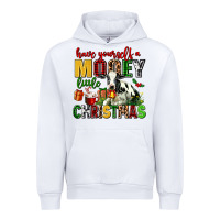 White have yourself a mooey little christmas Urban Hoodie - AdoDesignShop