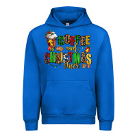 Cobalt coffee and christmas cheer Urban Hoodie - AdoDesignShop