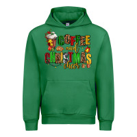 Emerald coffee and christmas cheer Urban Hoodie - AdoDesignShop