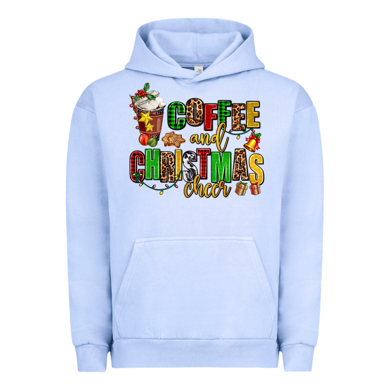Coffee And Christmas Cheer Urban Hoodie by AdoDesignShop | Teevron