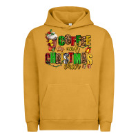 Pigment Peanut Butter coffee and christmas cheer Urban Hoodie - AdoDesignShop