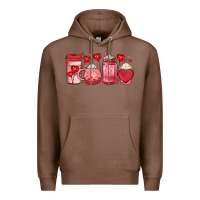 Chestnut valentines day coffee Premium Hoodie - JahusDesignShop