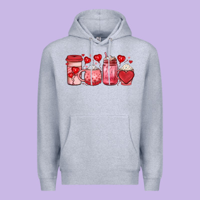 Valentines Day Coffee Premium Hoodie Designed By Jahusdesignshop