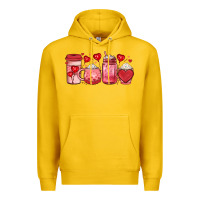 Lemon valentines day coffee Premium Hoodie - JahusDesignShop
