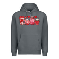Rock valentines day coffee Premium Hoodie - JahusDesignShop