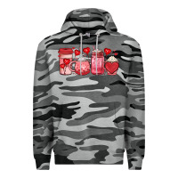 Slate Camo valentines day coffee Premium Hoodie - JahusDesignShop