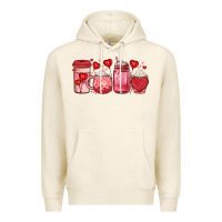 Tofu valentines day coffee Premium Hoodie - JahusDesignShop