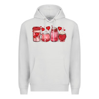 Dove Grey valentines day coffee Premium Hoodie - JahusDesignShop