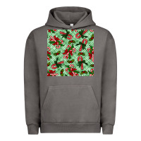 Pigment Tornado christmas candy cane seamless pattern Urban Hoodie - BundleAndBundleShop