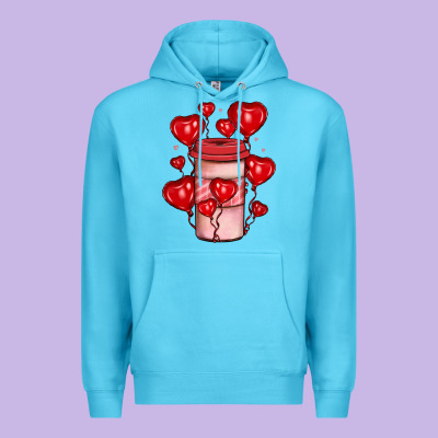 Valentines Day Coffee Premium Hoodie Designed By Jahusdesignshop