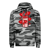 Slate Camo valentines day coffee Premium Hoodie - JahusDesignShop