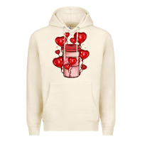 Tofu valentines day coffee Premium Hoodie - JahusDesignShop