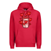 Cardinal valentines day coffee Premium Hoodie - JahusDesignShop