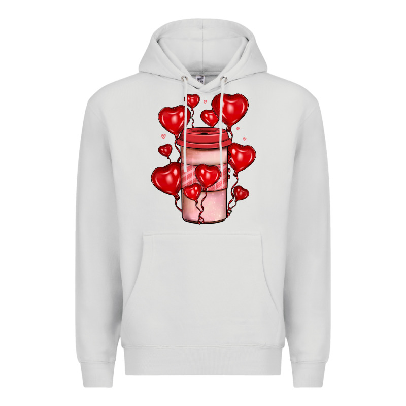 Valentines Day Coffee Premium Hoodie by JahusDesignShop | Teevron