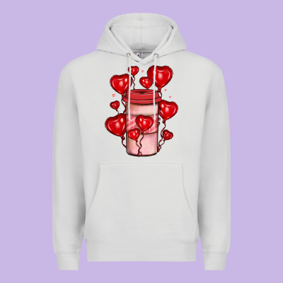 Valentines Day Coffee Premium Hoodie Designed By Jahusdesignshop
