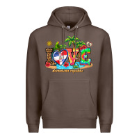 Coffee love dominican republic Premium Hoodie - AdoDesignShop