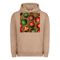 Pigment Burro christmas ornaments and leopard seamless pattern Urban Hoodie - BundleAndBundleShop