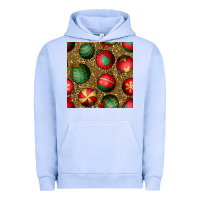 Pigment Grape Ice christmas ornaments and leopard seamless pattern Urban Hoodie - BundleAndBundleShop