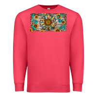 Cardinal western sunflower and gemstone license plate Premium Sweatshirt - RanaPortraitStore