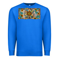 True Royal western sunflower and gemstone license plate Premium Sweatshirt - RanaPortraitStore