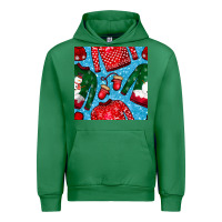 Emerald christmas clothes seamless pattern Urban Hoodie - BundleAndBundleShop