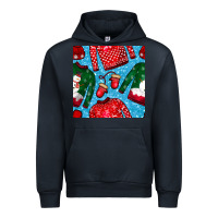 Navy christmas clothes seamless pattern Urban Hoodie - BundleAndBundleShop